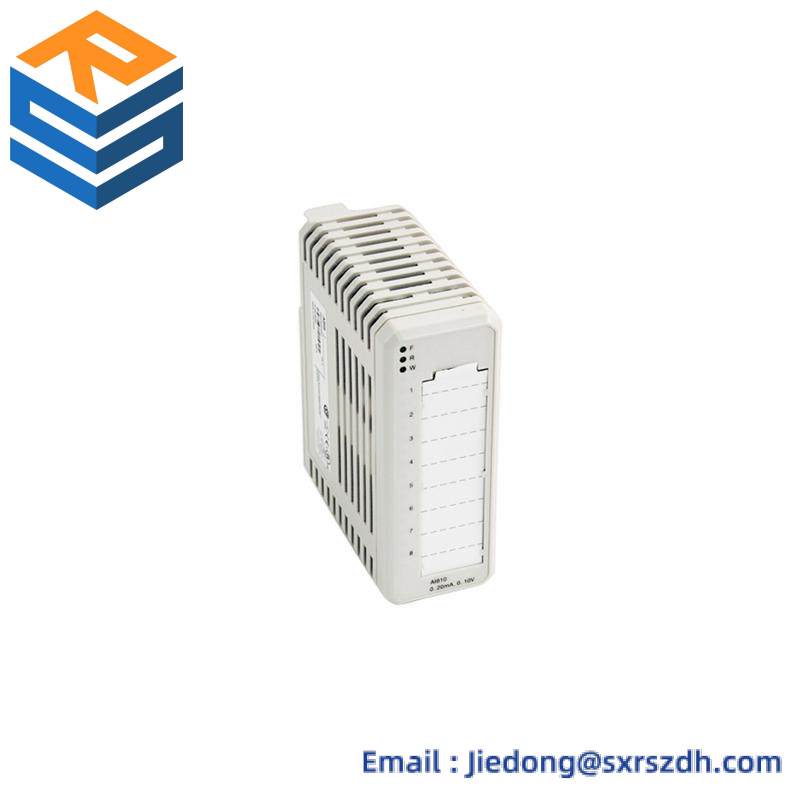 abb_ai810_3bse008516r1.jpg ABB AI810 3BSE008516R1 Analog Input Output Termination Module