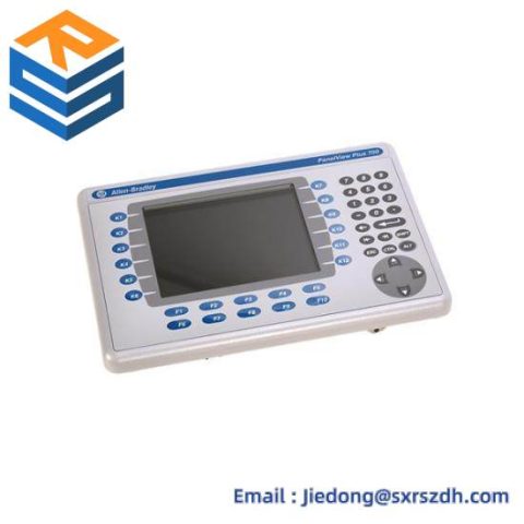 Allen-Bradley 2711P-K7C4D1 PanelView Plus 6 Keypad, 6.5 Inch, Color, 24 Volt DC, RS-232, Ethernet, 512Mb RAM Memory