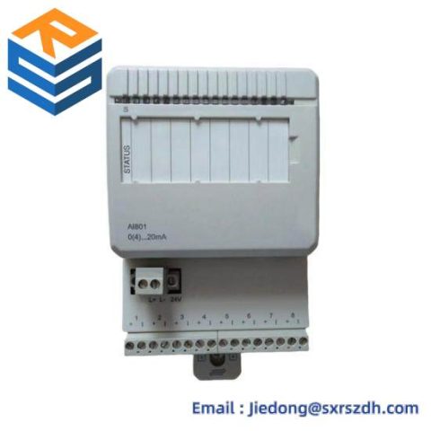 ABB AI801 PLC for Industrial Automation, 8-Channel Analog Input Module