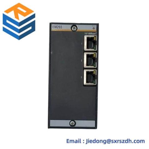 Bachmann EM203 Ethernet Control Module, High-Speed Communication for Industrial Automation