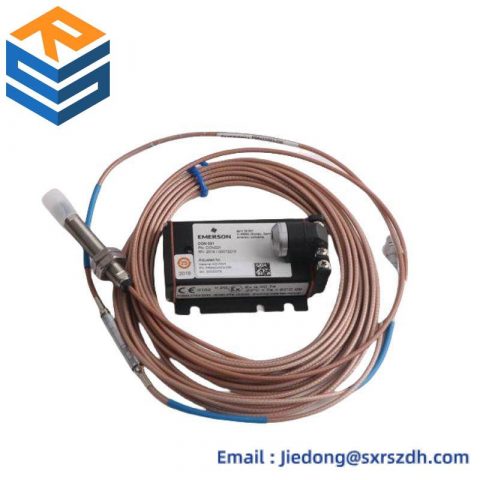 Emerson PR6423/002-131 CON021 Eddy Current Displacement Sensor - Precision Measurement for Industrial Control