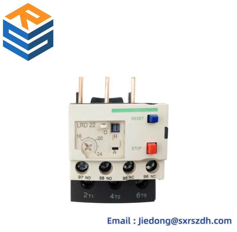 lrd22_schneider_electric_ovrload_relay.jpg Schneider Electric LRD22 Ovrload Relay - Motor Protection Solution